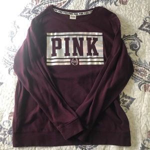 Victoria’s Secret PINK Crew Neck Sweatshirt Size S